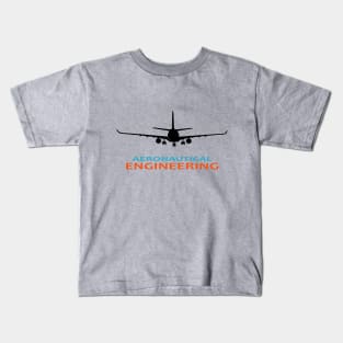 aeronautical engineering, airplane engineer Kids T-Shirt